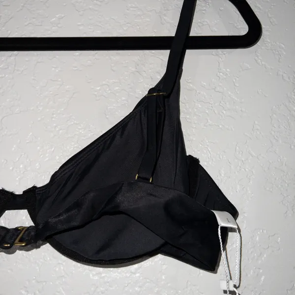 NWT Black The Sicily Swimsuit Top Size Large - Image 7