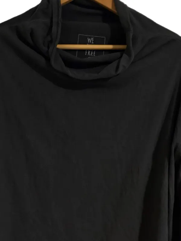 Free People We The Free Don’t You Want Me Cowl Neck Tee Grey Small - Image 4