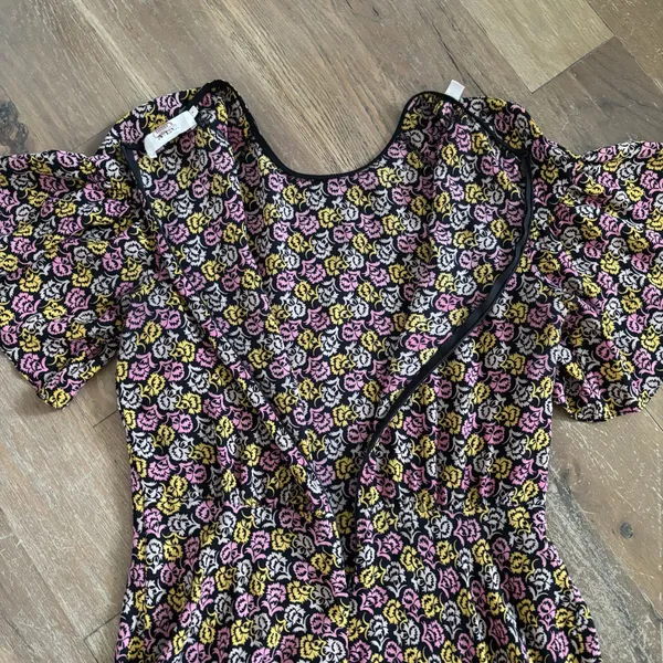A.L.C. Floral Tilly Dress Size 6 - Image 7