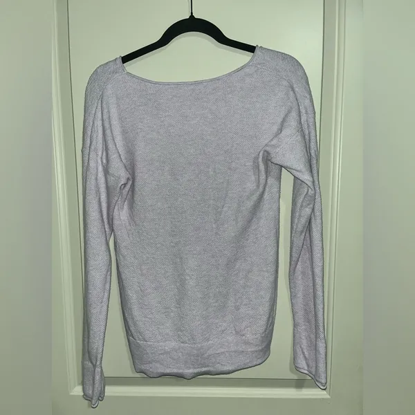 GAP Light Purple Crew Neck Sweater - Image 3