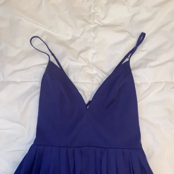 NBD/Revolve Blue Mini Dress - Image 2