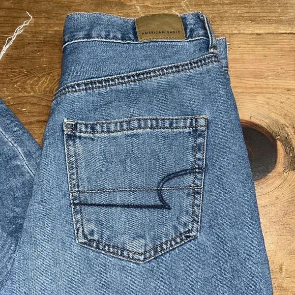 American Eagle Denim Distressed Mom Jeans Size 2 - Image 7