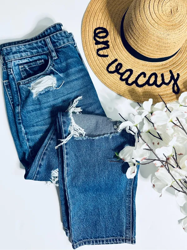 Hidden Bailey High Rise Boyfriend Distressed Jeans Size 29 100% Cotton - Image 2