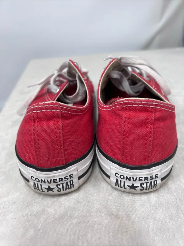 Converse Low-top Red 6.5 women’s - Image 6