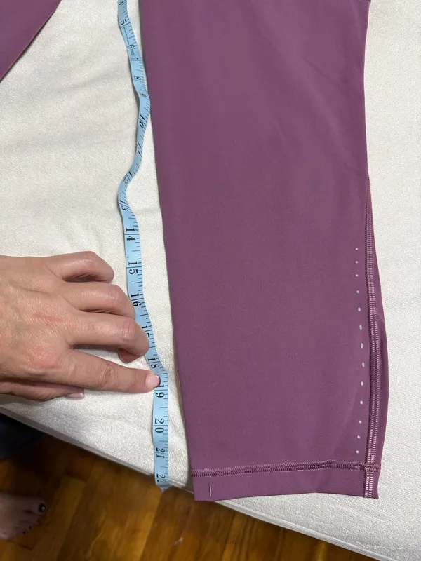 Lululemon Swift Speed Crop legging in Vintage Plum - Image 6