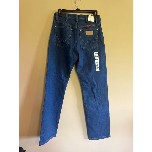 Wrangler Cowboy Cut‎ Slim Fit Jeans Dark Wash Denim 14MWZG 5x30 Womens - Image 3