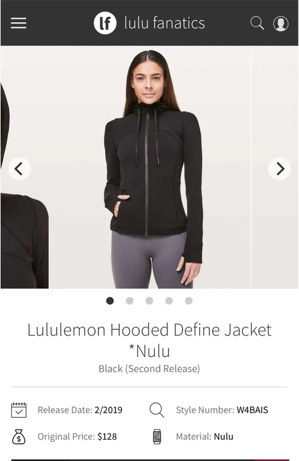 Lululemon Hooded Define Jacket *Nulu  - Image 13