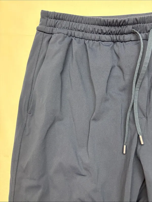 Lululemon size large women's tapered leg mid rise pant 7/8 length luxtreme navy - Image 6