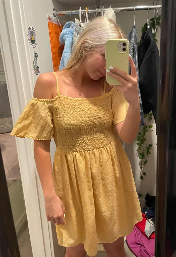 Lots of Love Yellow sun dress - Image 2