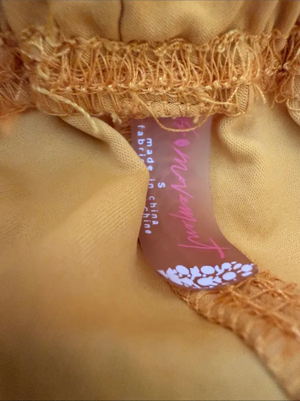 FP Movement "Next Round" shorts in a sunny yellow small - Image 6
