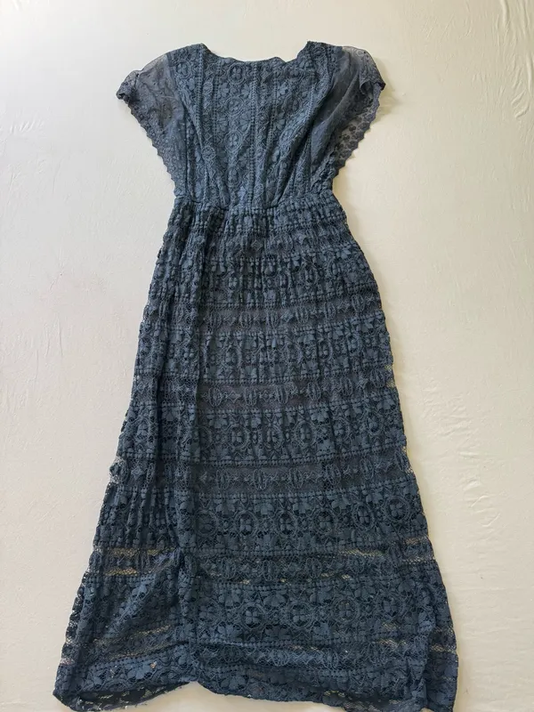 Forever 21 Black lace maxi dress - Image 2