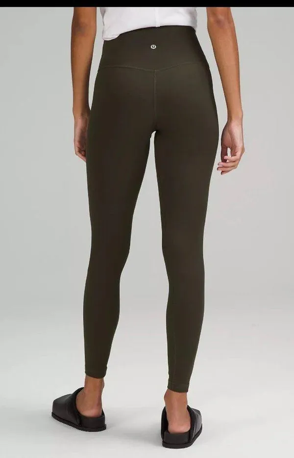Lululemon NWT Align HR Pant 28” Dark Olive Size 18 Authentic ( SOLD OUT) - Image 2