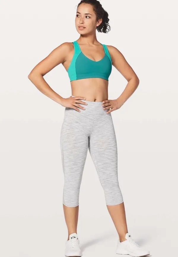 Lululemon Sweat Times Bra Spirit Green / Eucalyptus 6 - Image 6