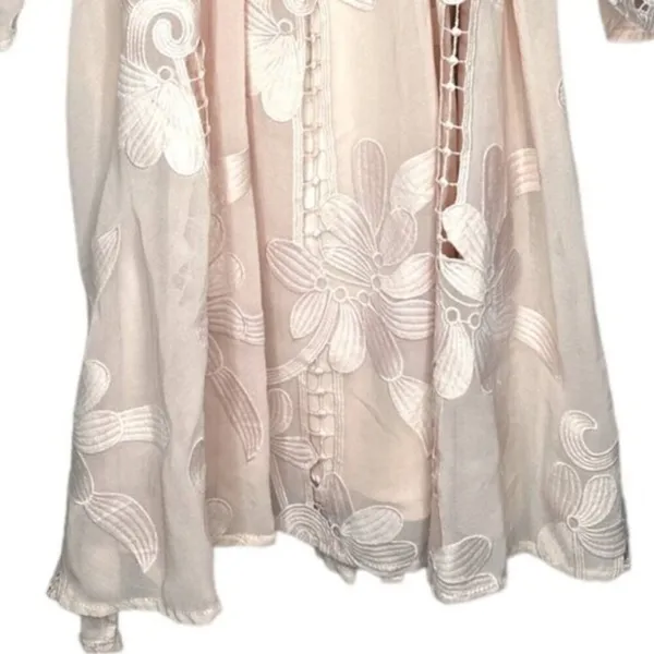 Lovers + Friends Blush Floral Mini Dress XS - Image 5
