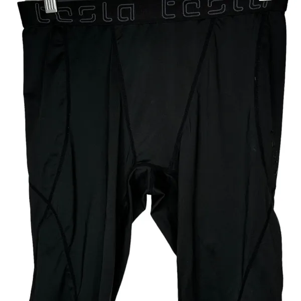 Tesla Black Workout Pants - Image 2