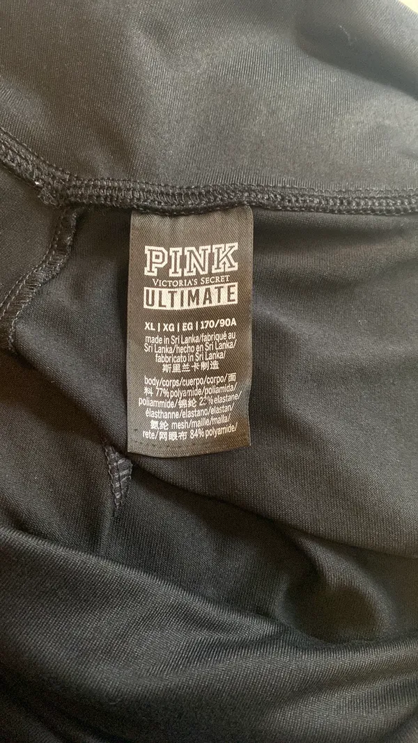 PINK Leggings Black - Image 5