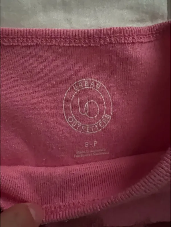 Urban Outfitters Crop Top Pink - Image 3