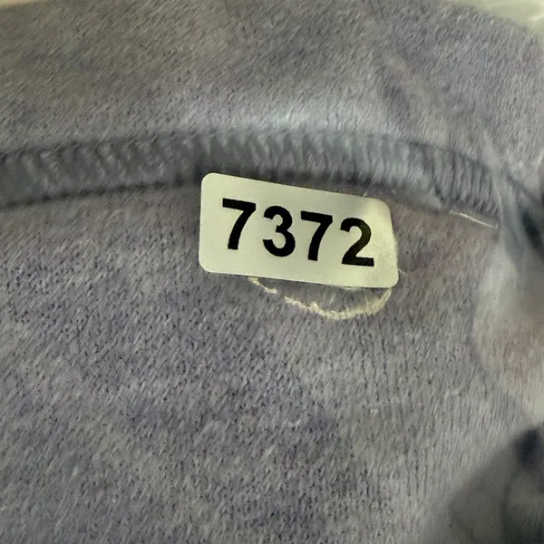 Lululemon‎ Radiance Jacket Purple Full Zip Funnel Neck Quilted Fleece Womens 10 - Image 11