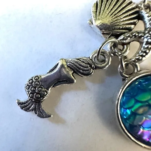 Mermaid charm keychain - Image 6