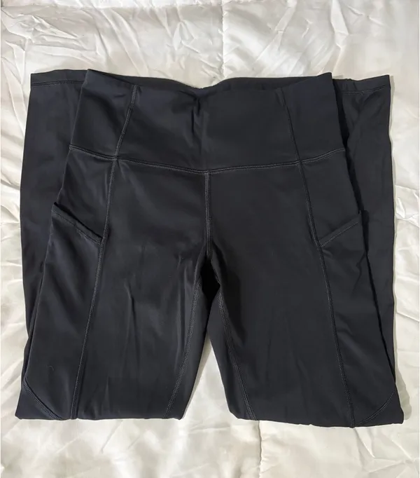 CRZ Yoga Amazon Yoga Leggings Black with pockets - Image 2