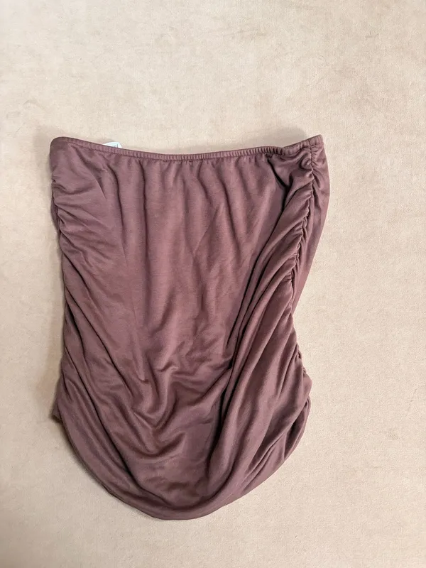 Brown tube top Size M - Image 2