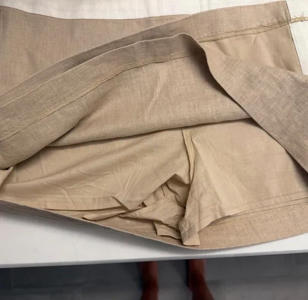 Abercrombie Linen Skirt Mini - Image 2