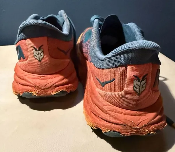 Hoka Speedgoat 5 Size 8B Blue Coral Trail Running Shoes - Image 2