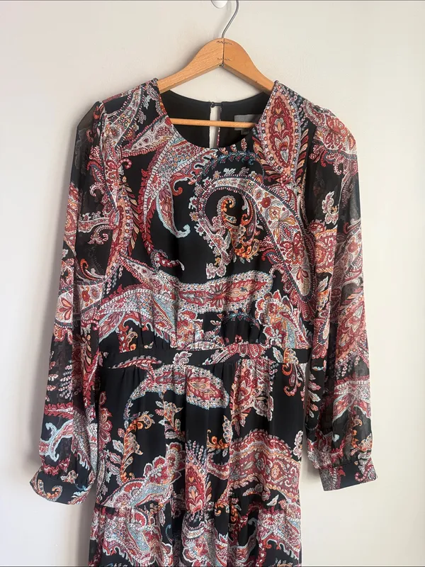 Anthropologie Paisley Maxi Dress 12 - Image 6