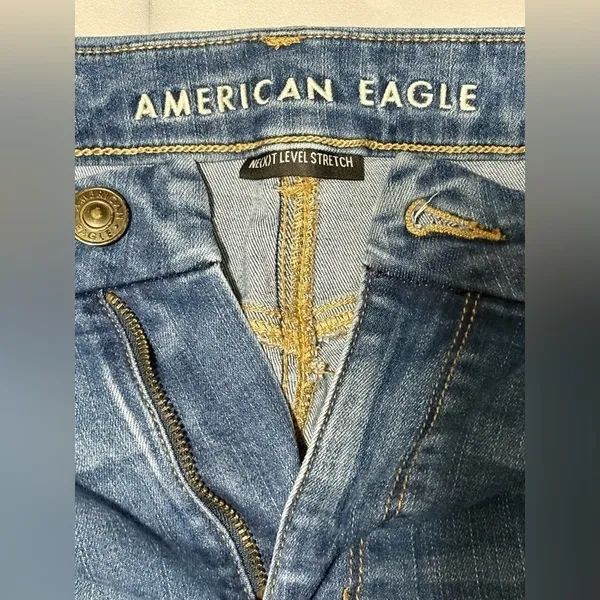 American Eagle Next Level Curvy High-Waisted Jeggings Jeans - Image 4