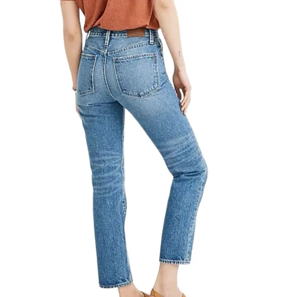 Madewell The Perfect Vintage Jeans Cormie Wash Button Fly High Waist Size 23 - Image 2
