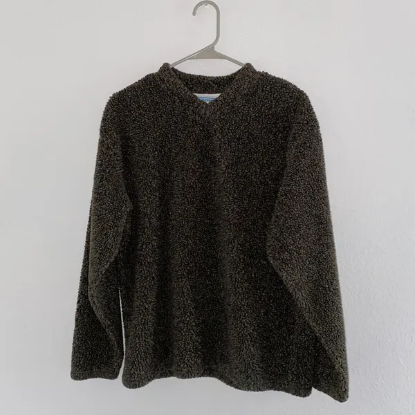 Razorfish Vintage brown micro fiber sweater - Image 2