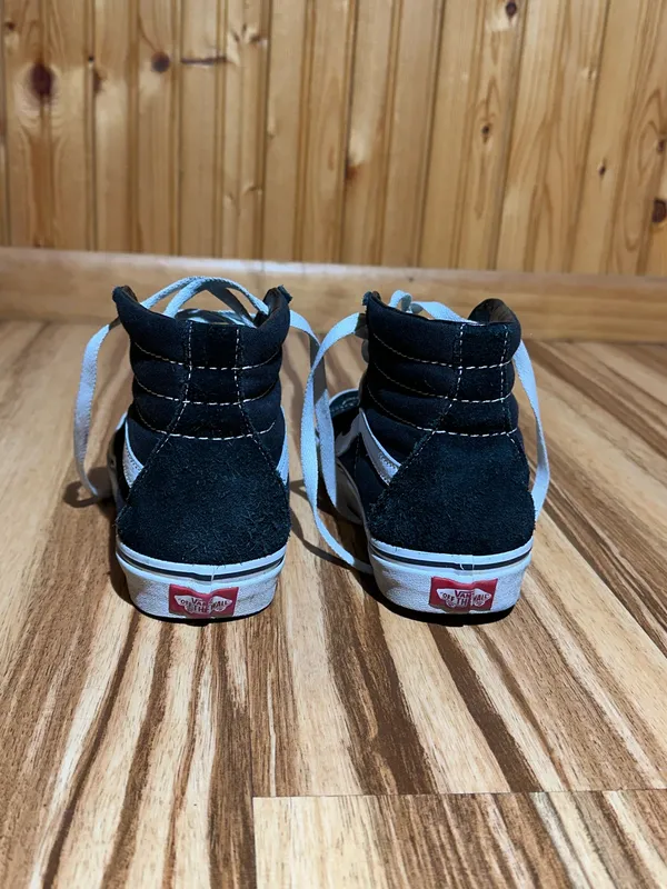 Black Vans High-Top Men's Shoes - Image 3