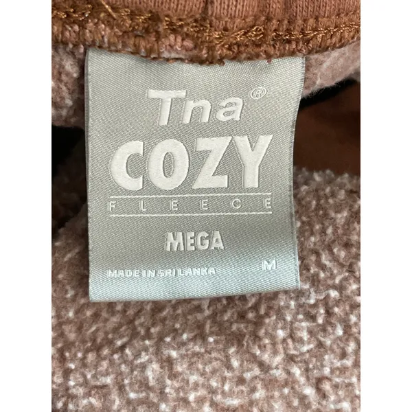 Aritzia TNA Women's Brown Yoga Athletic Activewear Trousers Jogger Sweat Pants M - Image 7