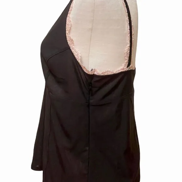 Express Sleeveless BabyDoll Top with lace size Large - Image 5