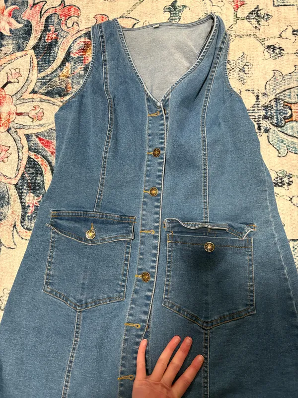 Denim dress - Image 3