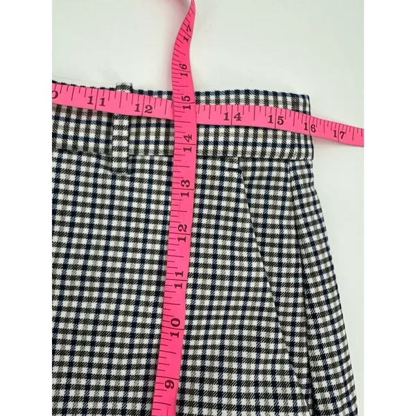 NWT Madewell Suiting Mini Skirt‎ Sz 4 - Image 8