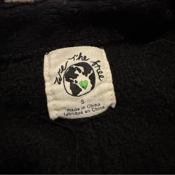 We The Free Black Care FP Eastwood Tunic Sweater - Image 3