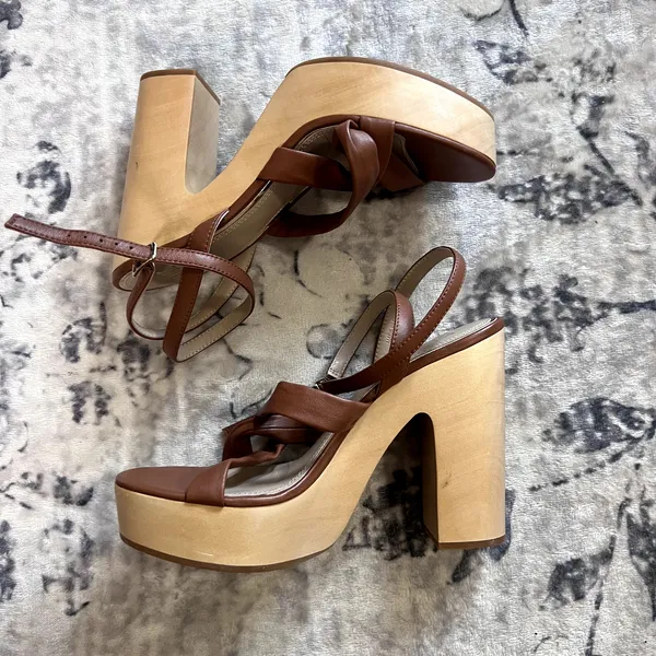 PAIGE Cayden Ankle Strap Heeled Sandal Sz 9.5 - Image 2