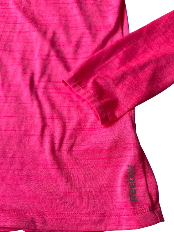 Reebok hooded athletic long sleeve shirt - Image 6