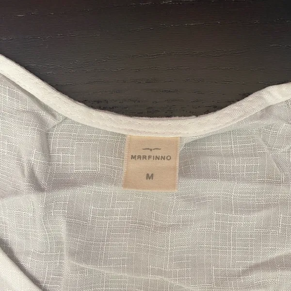 Elegant White Women's Tank Top Size M - Image 2