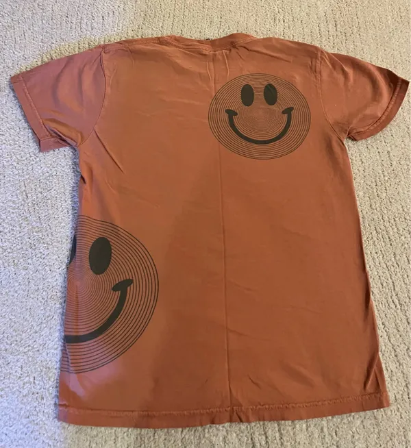 Comfort Colors Smiley Face T-Shirt - Image 3