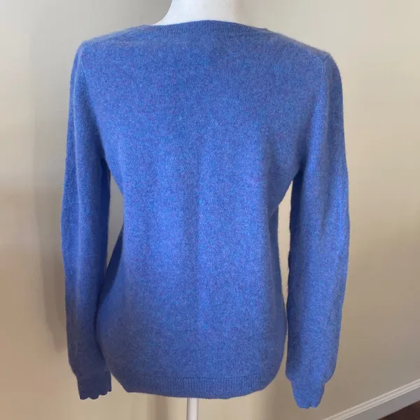 Aspen 100% Cashmere 2 Ply Slim Fit Crewneck Sweater - Image 2