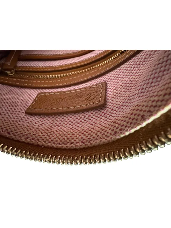 Vintage Dooney & Bourke Tan Leather Crossbody Y2K - Image 7