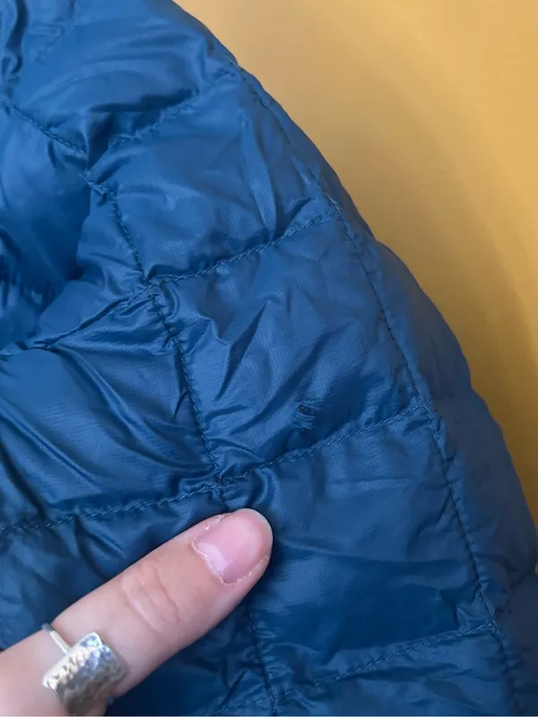 The North Face Women's ThermoBall Eco Jacket Shady Blue Navy Lightweight Size XS - Image 3