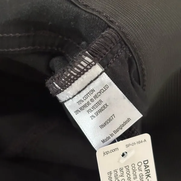 St. John's Bay Black Wide‎ Leg Jeans NEW - Image 9