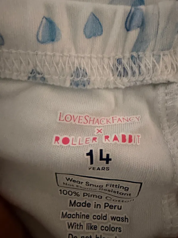 Loveshackfancy Roller Rabbit pajamas  - Image 4