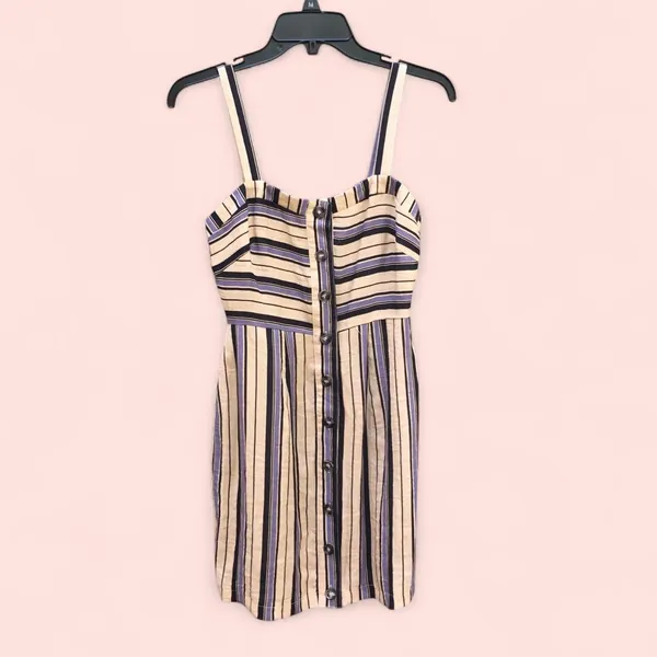 Nasty Gal Striped mini dress - Image 5