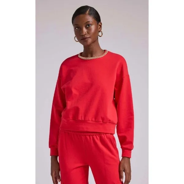 Generation Love Red Collina Chain‎ Sweatshirt & Misha Sweatpants Set Size XXS - Image 5