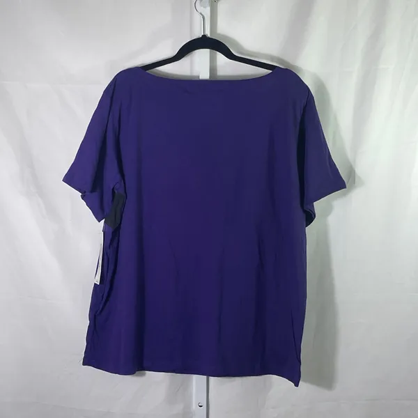 National Football League NWT Baltimore Ravens T-shirt - Womens Size XXL - Purple/White - Image 2