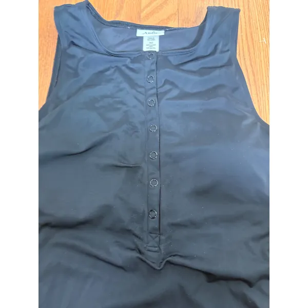 Andie Swim‎ The Malibu One Piece Swimsuit Black size M - Image 3